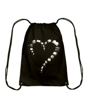 I love books Drawstring Bag tile