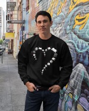I love books Crewneck Sweatshirt lifestyle-unisex-sweatshirt-front-2