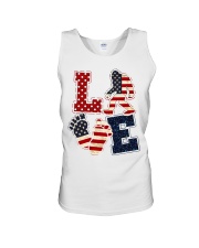 Love Independence Day Unisex Tank tile