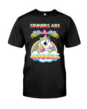 Sinners are winners Classic T-Shirt front