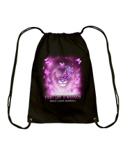 Fight like a warrior Drawstring Bag tile