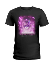 Fight like a warrior Ladies T-Shirt tile