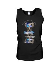 In a world where you can be anything Unisex Tank tile