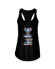 In a world where you can be anything Ladies Flowy Tank tile