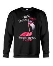 Rock paper scissors Crewneck Sweatshirt tile