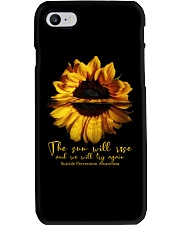 The sun will rise and we will try again Phone Case tile