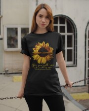 The sun will rise and we will try again Classic T-Shirt apparel-classic-tshirt-lifestyle-19