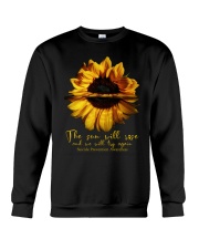 The sun will rise and we will try again Crewneck Sweatshirt tile