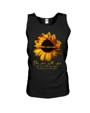 The sun will rise and we will try again Unisex Tank tile