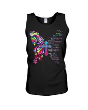 God says you are Unisex Tank tile