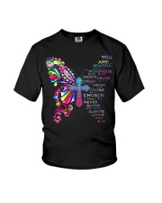 God says you are Youth T-Shirt tile
