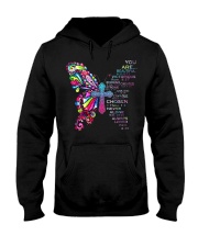 God says you are Hooded Sweatshirt tile