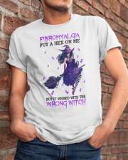 Fibromyalgia put a hex on me Classic T-Shirt apparel-classic-tshirt-lifestyle-26
