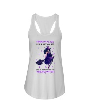 Fibromyalgia put a hex on me Ladies Flowy Tank tile