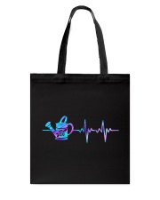 Gardener American flag Tote Bag tile