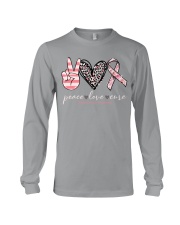 Peace love cure Long Sleeve Tee tile