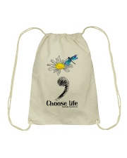 Choose life Drawstring Bag tile