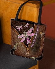 Faith hope love leather pattern print All-over Tote aos-all-over-tote-lifestyle-front-02