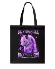 Be stronger than the storm Tote Bag tile