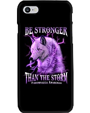 Be stronger than the storm Phone Case tile