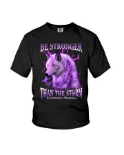 Be stronger than the storm Youth T-Shirt tile