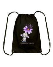 I'll remember for you Drawstring Bag tile