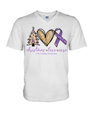 Christmas Love Cure V-Neck T-Shirt tile
