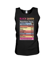 Black queen nutrition facts Unisex Tank tile