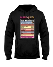 Black queen nutrition facts Hooded Sweatshirt tile