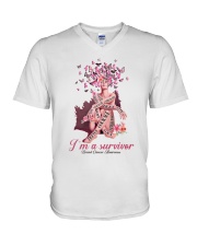 Survivor V-Neck T-Shirt tile