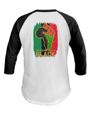 Unapologetically black - Printed apparels Baseball Tee tile