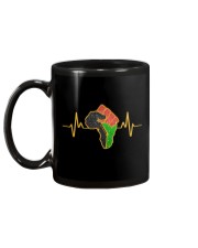 Unapologetically black - Printed apparels Mug tile