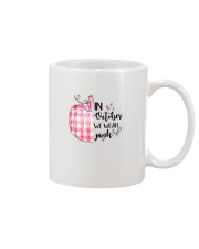 In october we wear pink Mug tile