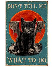 Don't tell me what to do 11x17 Poster front