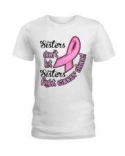 Sister don't let sister Ladies T-Shirt tile