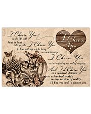 I choose you 17x11 Poster front
