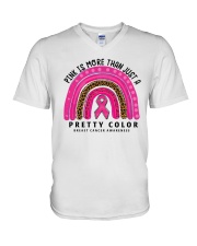 More than a pretty color V-Neck T-Shirt tile