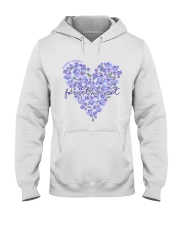 Forget me not Hooded Sweatshirt tile
