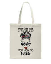 Move Over Boys Tote Bag tile