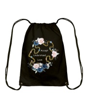 Autism awareness Drawstring Bag tile