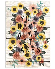 You have what it takes 11x17 Poster front