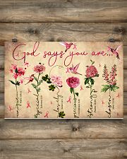 God says you are 17x11 Poster poster-landscape-17x11-lifestyle-14