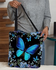 Blue butterfly All-over Tote aos-all-over-tote-lifestyle-front-10