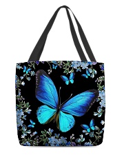 Blue butterfly All-over Tote front