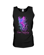 I wear pink for me Unisex Tank tile