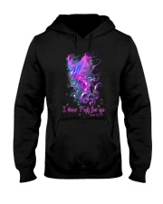 I wear pink for me Hooded Sweatshirt tile
