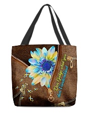 Don't judge what you don't understand All-over Tote front