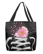 Never give up All-over Tote back