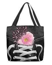 Never give up All-over Tote front
