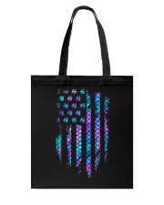 Dragon American flag Tote Bag tile